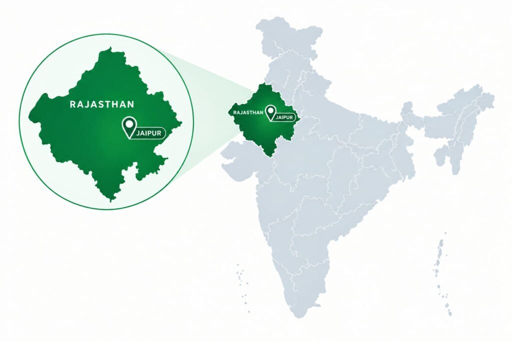 rajsthanmap location